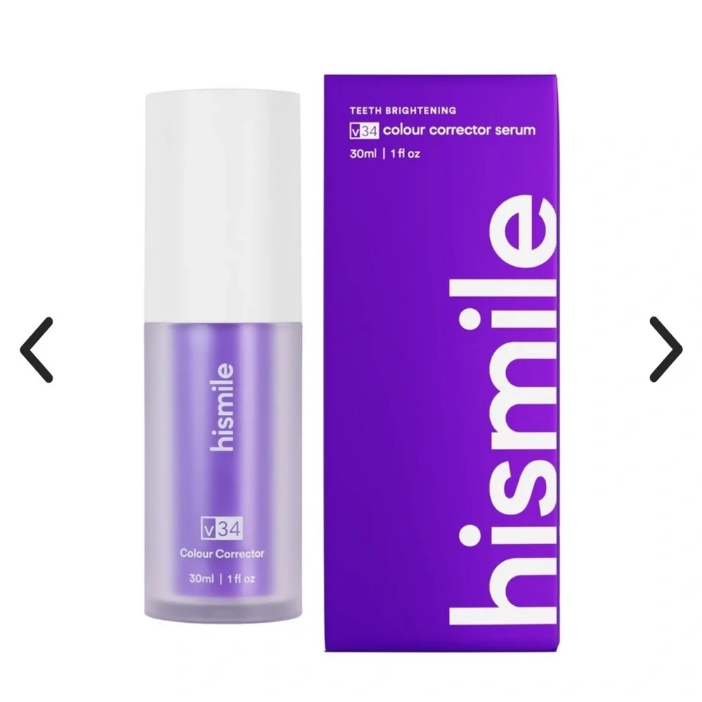 HISMILE V34 Colour Corrector Serum for Teeth Brightening 1 OZ 30ML